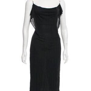 Valentino Dress with Shell Strap Detail